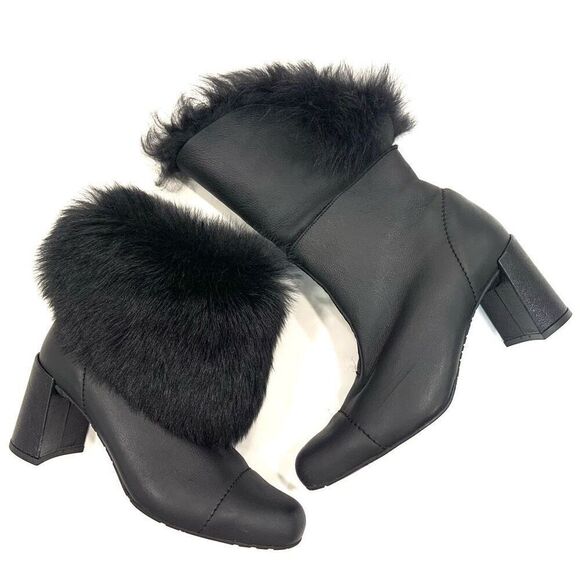 PEDRO GARCIA Shearling Boots (Sz 40)